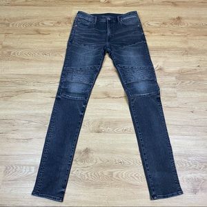 American Eagle Mens Moto Jeans Sz 33x34